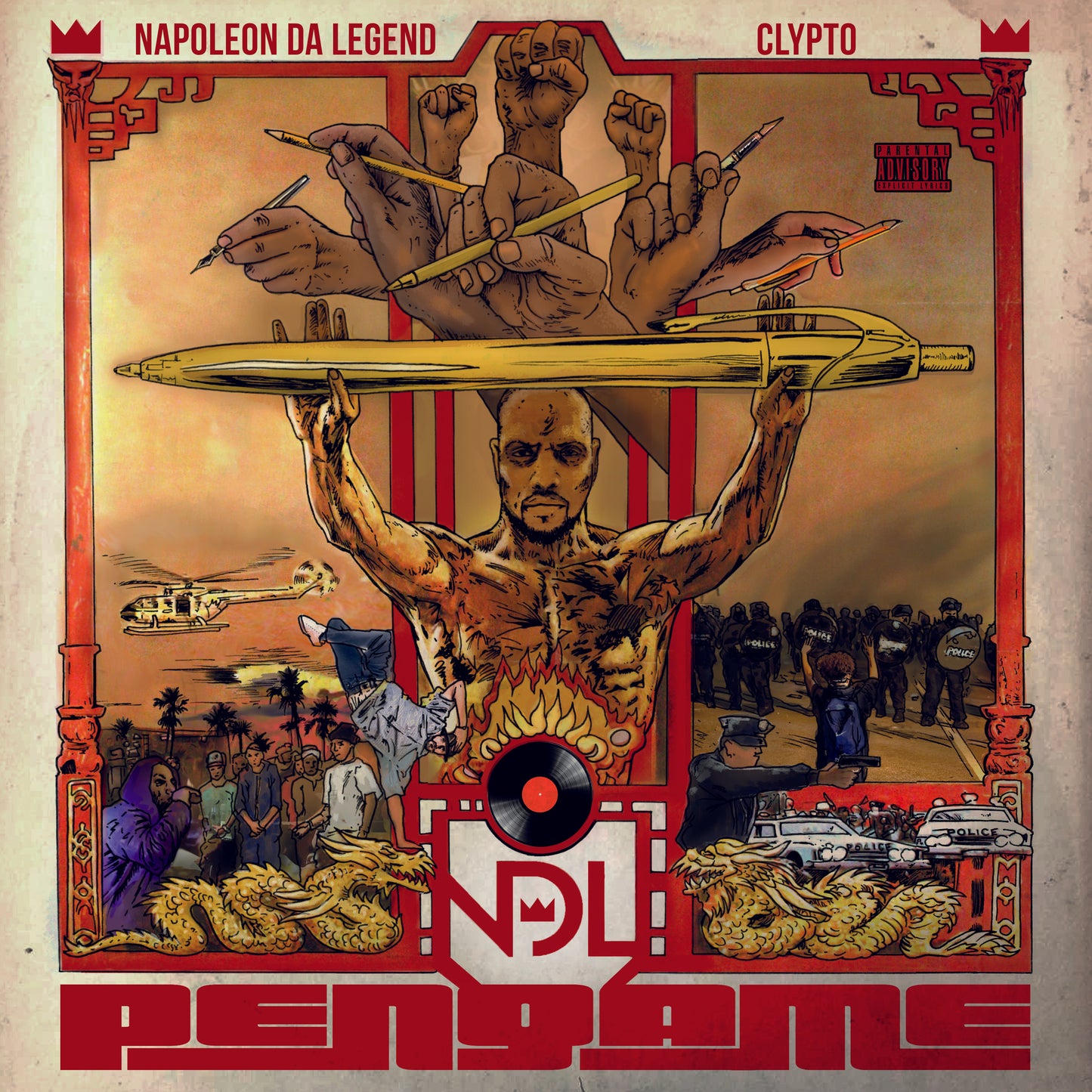 Napoleon Da Legend - Pen Game (LP)