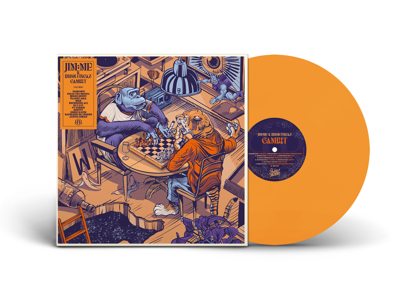 Jim;Me & Brisk Fingaz - Gambit (LP)