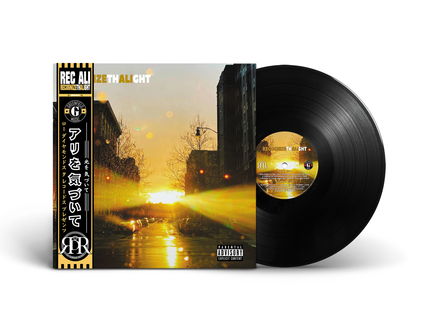 Recognize Ali - Recognize Tha Light (LP)