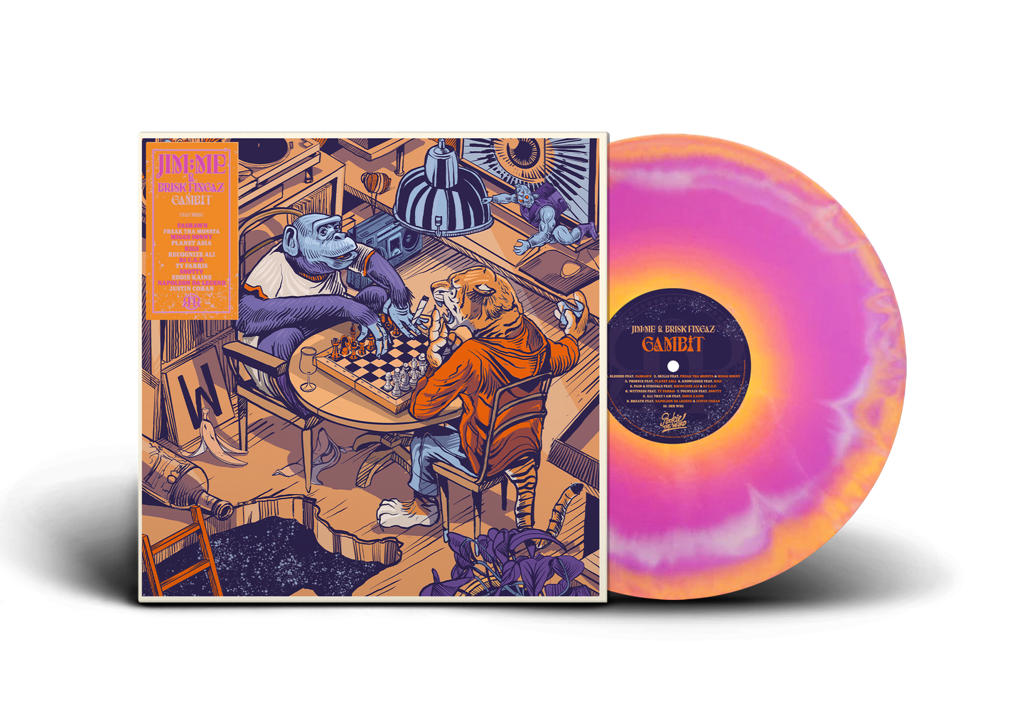 Jim;Me & Brisk Fingaz - Gambit (LP)