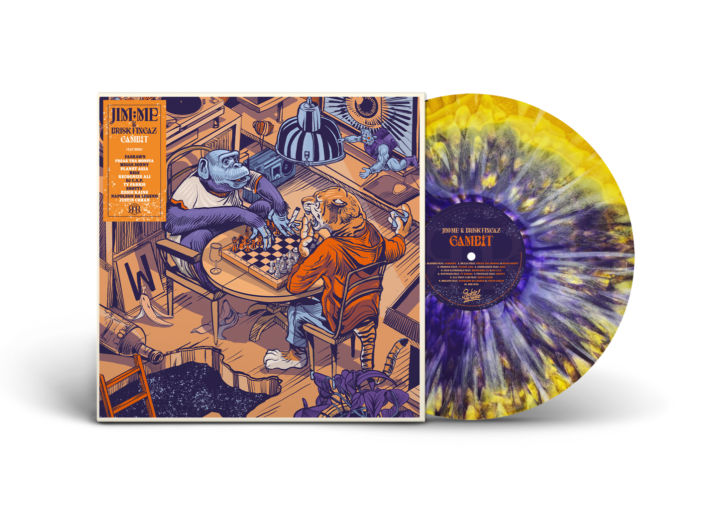 Jim;Me & Brisk Fingaz - Gambit (LP)