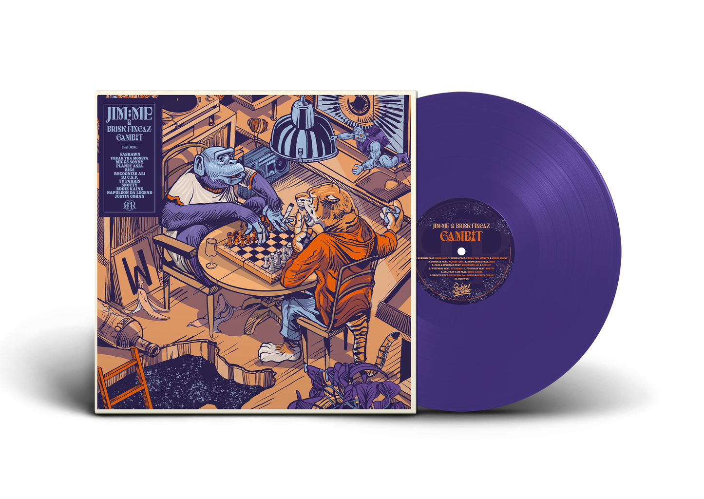 Jim;Me & Brisk Fingaz - Gambit (LP)