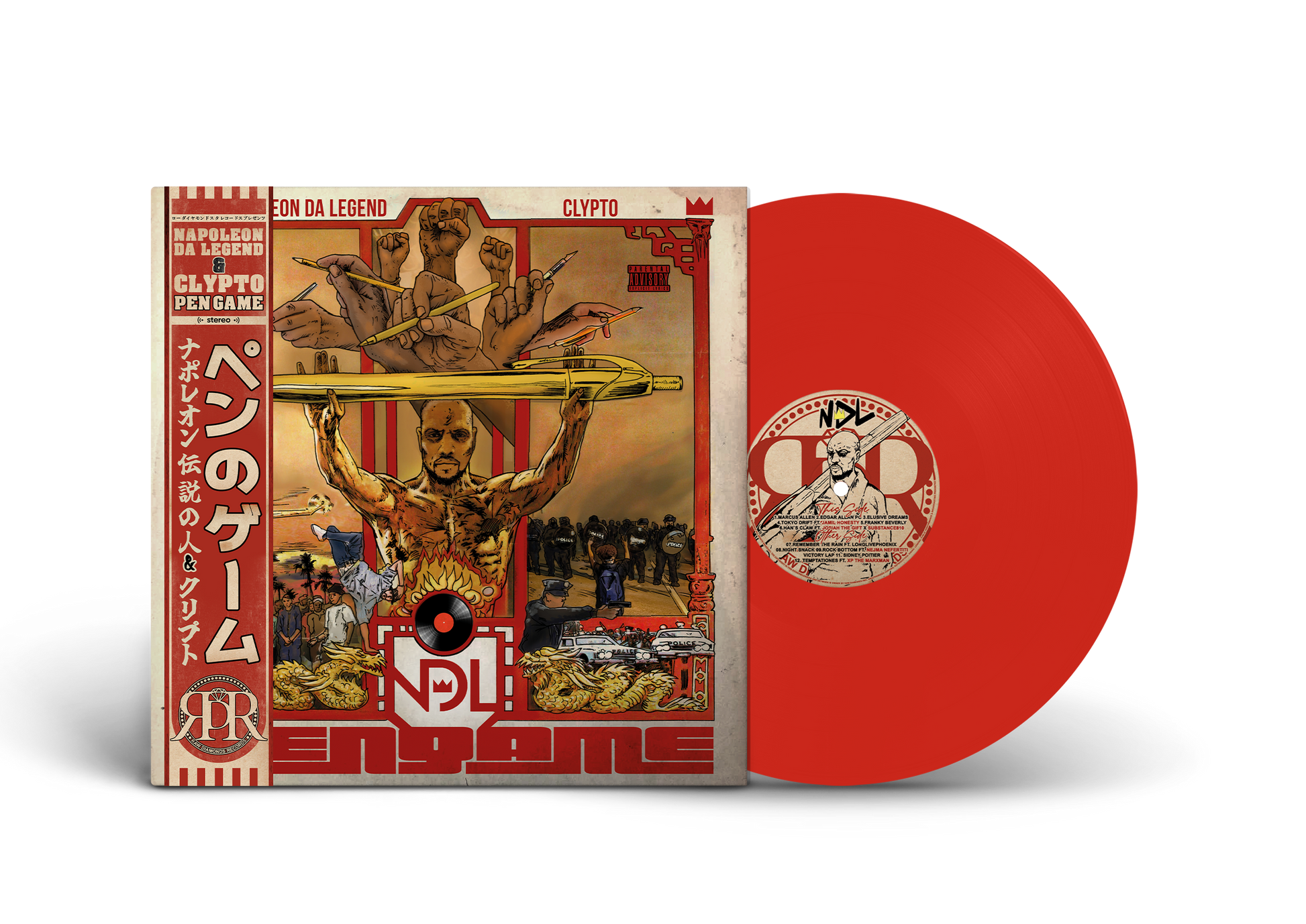 Napoleon Da Legend - Pen Game (LP) – Raw Diamonds Records Napoleon Da Legend - Pen Game (LP) – Raw Diamonds Records